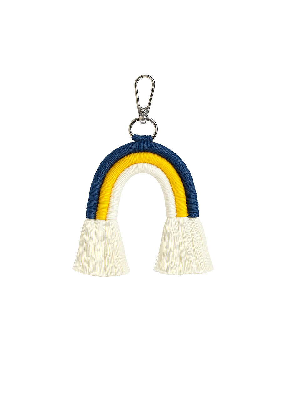 Llavero Arcoíris artesanal Atípica – Arte con propósito